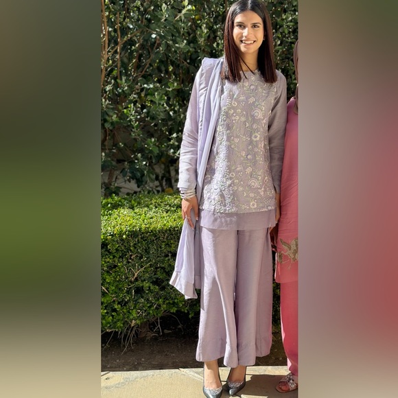 Zara ShahJahan kurta pants Pakistani outfit - Picture 4 of 5